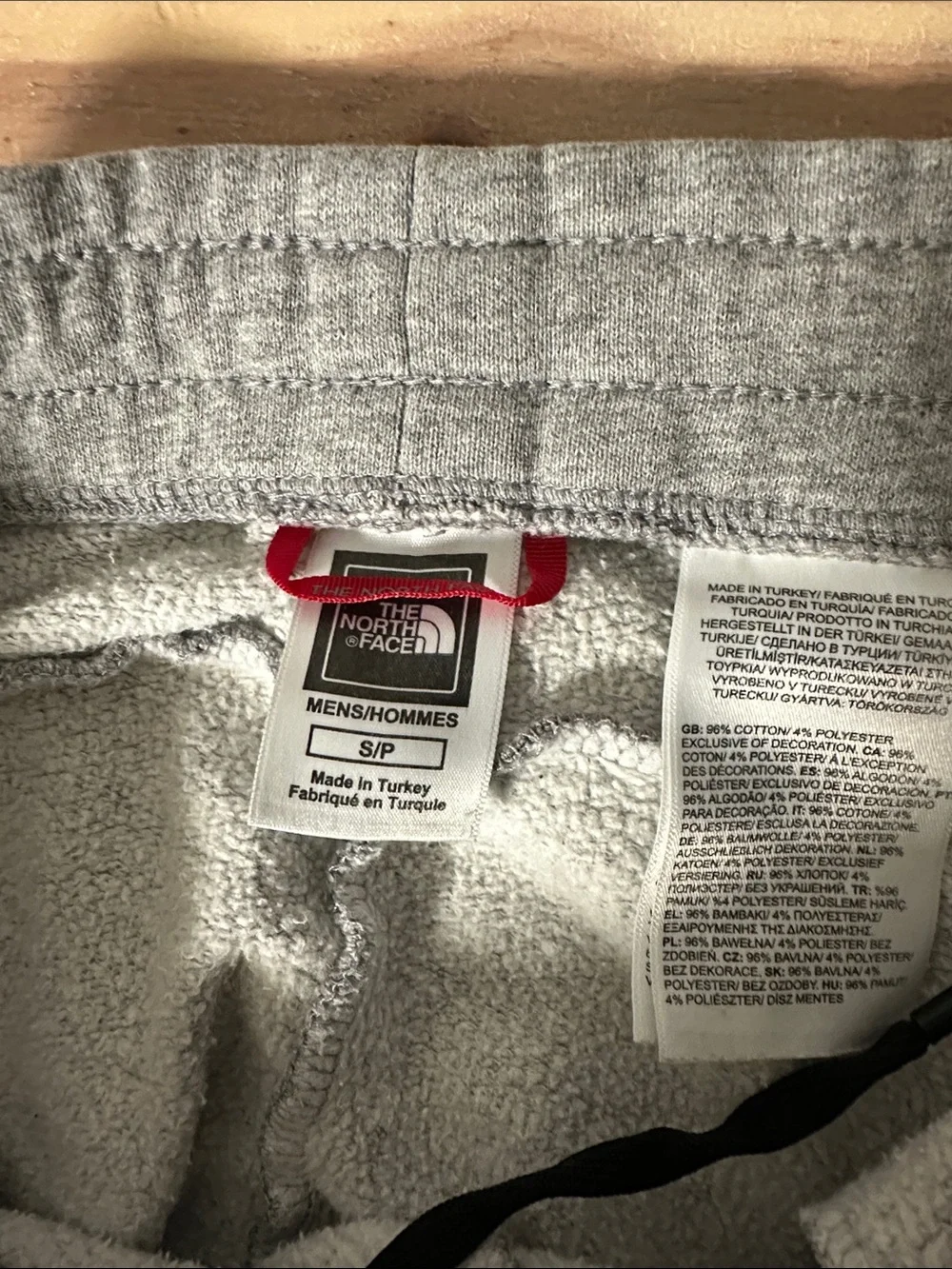 The North Face Light Grey sweatpants